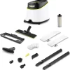 Kärcher SC 3 Deluxe EasyFix Premium, Zylinder-Dampfreiniger, 1 L, Weiß, 4 M, 1900 W, AC