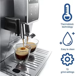 De'Longhi DeLonghi ECAM 370.95 S Dinamica Plus Kaffeevollautomat Silber 14 De'Longhi DeLonghi ECAM 370.95 S Dinamica Plus Kaffeevollautomat Silber -Küchendiscounter 95064732c98c05f2109aa1e3d4776e27