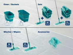 Leifheit Bodenwischer Combi M Micro Duo Telescope -Küchendiscounter 96971de727d161bdeba5e2996a03012b