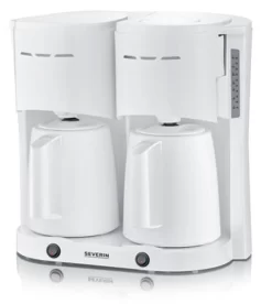 SEVERIN Duo-Filterkaffeemaschine KA 5830 Weiß