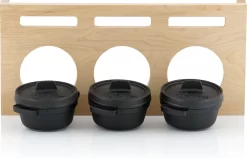 BBQ-Toro Mini Dutch Oven Set Mit Holzunterlage | 3 X Ø 11 Cm | Gusseisen Töpfe 12 BBQ-Toro Mini Dutch Oven Set Mit Holzunterlage | 3 X Ø 11 Cm | Gusseisen Töpfe -Küchendiscounter 9b92b42708e6d31ed82eb947e137b183