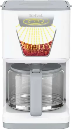 Tefal CM 6931 Kaffemaschine Weiß Kaffeemaschine -Küchendiscounter 9c509b203b7bbb41db2e26c747e3e5ed