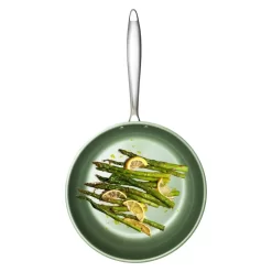 Just Vegan ECO Pfanne CeraVegan 28 Cm Edelstahl Grün -Küchendiscounter 9d51048daa9c77f2d2aeb4699e06bc68