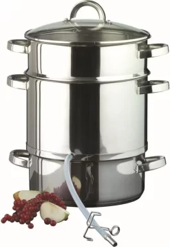 Axentia Entsafter Ø 25 Cm Mit Glasdeckel