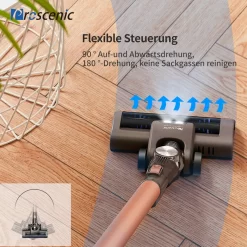 Proscenic NEU P8 PLUS Staubsauger Akku Handstaubsauger Mit LED-Lampe Kabellos 20,000 Pa Bis Zu 40 Minuten 2,200 MAh HEPA Geeignet Für Allergiker Tierhaare&Katzenstreu -Küchendiscounter 9dfa140d77c7f32d0dbf42bb94456f88