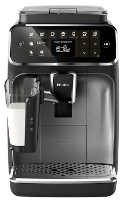Philips 4300 Series EP4346/70 Kaffeevollautomat, 8 Kaffeespezialitäten Mit LatteGo Milchsystem 8 Philips 4300 Series EP4346/70 Kaffeevollautomat, 8 Kaffeespezialitäten Mit LatteGo Milchsystem -Küchendiscounter 9e7070db84409c071b8dbc70f7a3ace5