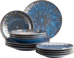 Tafelservice, Steinzeug Tafelservice, Steinzeug Aquamarine Mäser