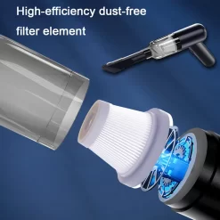 Tastaturreiniger, Mini-Vakuum Für Schreibtisch, Kabelloser Computer-Staubsauger, Wiederaufladbar Für Die Reinigung Von Haaren, Krümeln Für Desktop, Klavier, Autoinnenraum Und Nähmaschine ,Black -Küchendiscounter a24cf8d2a3c8aad1eba70635d3ec55f8