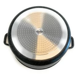 Vakeen Topf Induktion 27L 44cm Schwarz -Küchendiscounter a3fc89407e238396b0b6cab58cd794e0