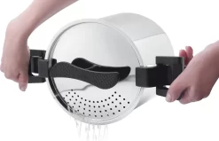 Kochtopf INDUKTION Pastatopf Edelstahl TOPF Mit Deckel Nudeltopf DUSPAGHI -Küchendiscounter a4279d959a7f8713b2652c432436cf57