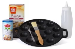 Poffertjes Pfanne Induktion Geschenkset Komplett