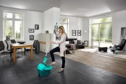 Leifheit Wischtuchpressen-Set "Profi Evo" Mit Bodenwischer -Küchendiscounter a5cc44a260af81c68938d38b4ff30444