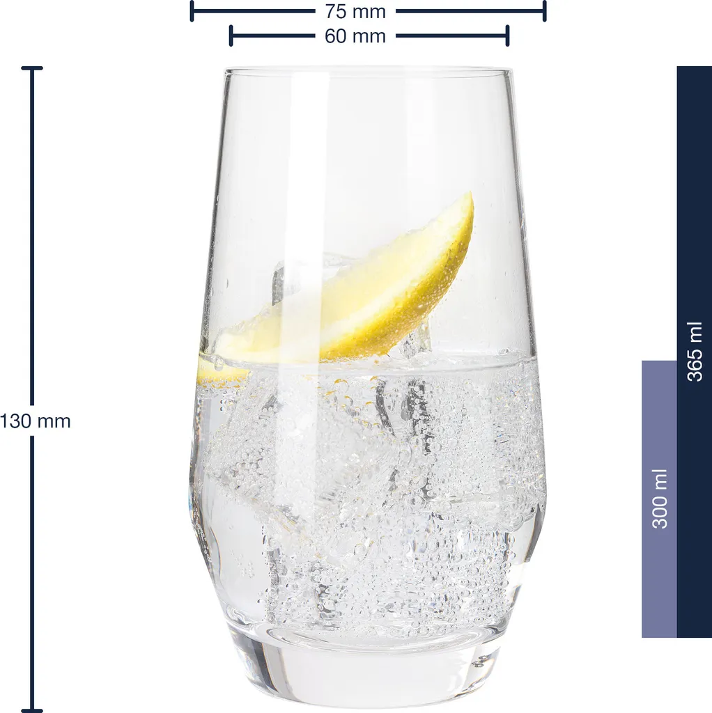 Leonardo Trinkglas PUCCINI 6er-Set 365 Ml, 069558 2 Leonardo Trinkglas PUCCINI 6er-Set 365 Ml, 069558 – Bild 2