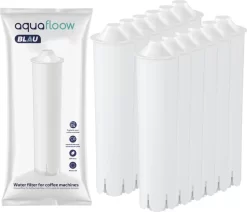 12X Aquafloow Blau Filter Für Jura Kaffeemaschinen | Filterset Für Kaffeemaschine | Kohlefilter | Ersatz