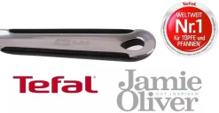 Tefal J90929 Jamie Oliver Pfannenset Induktion 4 TLG, Set Angebot, Pfanne 28 Cm + Pfanne 24 Cm, Edelstahl -Küchendiscounter a87710c7ced293b077b0833aeac23d23