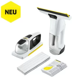 Kärcher Fenstersauger WV6+KV4 Premium Weiß, Fensterreiniger Oberflächenreinigung Waschbar -Küchendiscounter a8c51917113d5710f83062501753451e