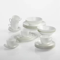 Maxwell & Williams Cashmere Resort Kaffee- Und Tafelset, Coupe, Geschenkbox, Bone China Porzellan, 30-tlg., BC1960 -Küchendiscounter abe23a44847da4aaa2fa5614571f9fae