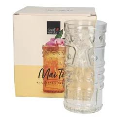 4x Mai Tai Glas 490 Ml Klarglas Cocktail-Kelch Tiki-Cocktail Rum-Longdrink Mai Tai Glass -Küchendiscounter af1462a2267933a9e3b5a6082efa5349