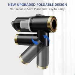 Handstaubsauger Kabellos, Tragbarer Handstaubsauger Für Auto Und Zuhause, Leichter Kabelloser Wiederaufladbarer Staubsauger Mit 9000 PA Starker Saugkraft,Black -Küchendiscounter af984afa9867e27e69100cbf8cdb8074