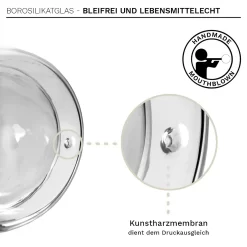 Thermoglas „DG-V“ 6er-Set 400 Ml -Küchendiscounter b1c4f59653c2b86b7c1835dcab95a963