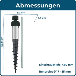 BLOME 335-20 Bodenhülse DuoFix Geeignet Für Ø 17-55 Mm, Mehrfarbig -Küchendiscounter b33382b72eec79f41a332a3153cd2b6e