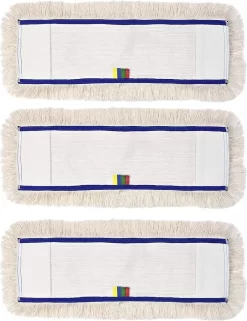 Hypafol Wischmopp-Baumwolle 40 Cm | 3 Wischmopp Bezüge