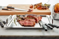 Demeyere Teppanyaki 40850-956-0 Bratpfanne, Edelstahl, Induktionsherd-geeignet -Küchendiscounter ba74425082aad89fb4d2bbf7f9575064