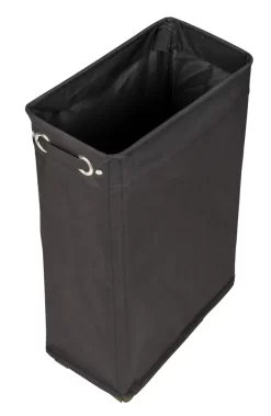 Wenko Wäschesammler Corno Schwarz -Küchendiscounter c04dba46fc4f40a5be666588e47ae45b