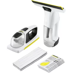 Kärcher Fenstersauger WV6+KV4 Premium Weiß, Fensterreiniger Oberflächenreinigung Waschbar -Küchendiscounter c0be7f84fc509c8be18cae914bea3b90