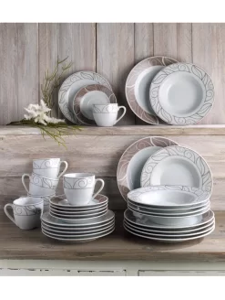 WELLCO Kaffeeset Grenoble Porzellan 18teilig -Küchendiscounter c23f8d8ffe2ebe9b0a6f52c995202ef9