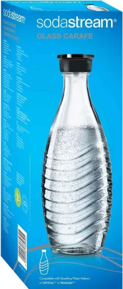 SodaStream Glaskaraffe Mit Schraubverschluss -Küchendiscounter c289a97c440fb9c208cfcfbbc2734105