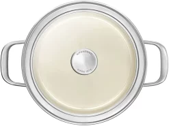 KitchenAid Topfset Steel Core Enamel Empire Rot 10-teilig -Küchendiscounter c2ff7147e20b9f7f61ab2b18ab5b64a3