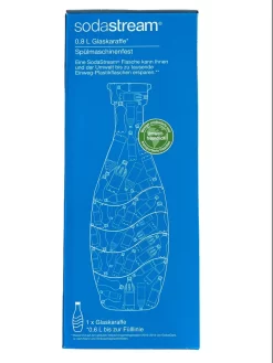 SodaStream Glaskaraffe Mit Schraubverschluss -Küchendiscounter c3eec813fe88782d0d7406836a210871