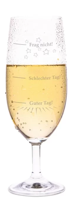 Leonardo Bierglas Mit Gravur "Guter Tag Schlechter Tag" -Küchendiscounter c5620aff563922dcfcdf3e2b2758e770