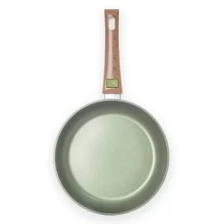 Just Vegan ECO Pfanne Mit Abnehmbarem Griff 24 Cm Aluminium Grün -Küchendiscounter c5876859cd5a222bdcddd48b47b39593