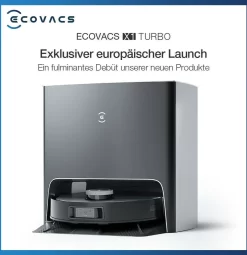 ECOVACS DEEBOT X1 TURBO Staubsauger 5000Pa Saugroboter YIKO EU APP -Küchendiscounter c5d1d9ec3280cc458065d49de785df89