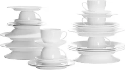 Maxwell & Williams Cashmere Resort Kaffee- Und Tafelset, Coupe, Geschenkbox, Bone China Porzellan, 30-tlg., BC1960 -Küchendiscounter c8730b63e13882d20d0456a7bd95c22c