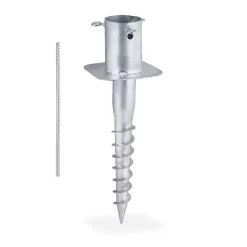 Relaxdays Bodenhülse Sonnenschirm