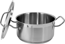 YATO Kochtopf Mit Deckel 20x10,5 3,3L Gastronomie Qualität Edelstahl Topf Gastro Induktion -Küchendiscounter cb90728ab8bad78a7e0bccd7cc439356