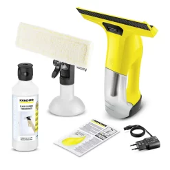 Kärcher WV 6 Plus Fenstersauger Mit Schnellladegerät Inkl. 1x Glasreiniger RM500