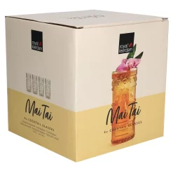 4x Mai Tai Glas 490 Ml Klarglas Cocktail-Kelch Tiki-Cocktail Rum-Longdrink Mai Tai Glass -Küchendiscounter cd352698a7455ce69b4c64242302839d