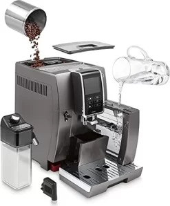 De'Longhi DeLonghi ECAM 370.95.T Dinamica Plus Kaffeevollautomat Silber -Küchendiscounter cebbc75fc24f446cc782716fadc1e097