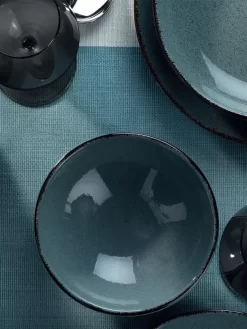 Heritage, Kütahya Porselen,(24 Stücke), Abendessen , Blau, 100% Porzellan -Küchendiscounter cebc9bee5e45ef75b840e3a1932e5196