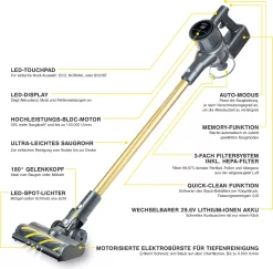 Genius INVICTUS X8 PRO Akkustaubsauger | Set 12-tlg. -Küchendiscounter d101297ec5b67b1c9a9fe766af3340c7