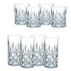 Nachtmann Nobelesse Gläser 4 Longdrinkgläser 4 Whiskygläser -Küchendiscounter d4610e5200e17c48222f7f7e6a140671