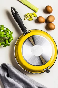 TESCOMA Doppelpfanne 26 Cm Bratpfanne Wendepfanne Drehpfanne Omelettpfanne -Küchendiscounter d8295c5edbf67a27d4c8440decf7b7d9