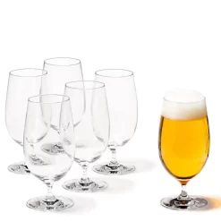 LEONARDO 061451 Ciao+ Biertulpe, Glas, 410ml, H 16cm, Klar (6 Stück) -Küchendiscounter d9e81cbe23aedc304e5fb0a68c5c51e0