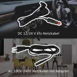 Merax Elektrisch Kühlbox Mit Kompressor 31.5L Schwarz, Mini Kühlschrank Tragbar Kühlleistung Bis -20° C, Gefrierbox 12/24 V Und 230 V Für Büro, Auto, Camping, Garten -Küchendiscounter daac7f47836e39691d54d6f43afc332c