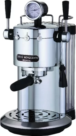 Ariete Espressomaschine Caffe Novecento 1105 W Silbern -Küchendiscounter dc03a4ce3d4ad475f0a62c1981d3801f