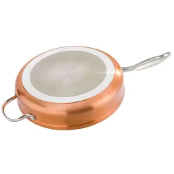 Excellence Sauteuse Ø28 Cm By Kitchen Pro - Schmorpfanne 28cm Mit Deckel, Pfanne, Aus Kupfer Und Rostfreiem Edelstahl, Induktion -Küchendiscounter de24a4959abc5e7c0d5da54e90a8dbe7